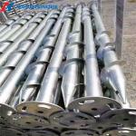 Prefabricated Galvanized Helical Ground Anchors Spiral Piles 1200/1600/1800/2000mm for sale
