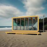 Versatile And Aesthetically Appealing Apple Cabin House With Air Vents Ultimate Homestay Solution for sale