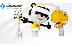 China Panda Head Coin Operated Virtual Reality Cinema , Adjustable Height Kids VR Machine supplier