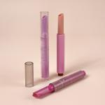 Custom Built In Sponge Pencil Shaped Smudge Proof Standard Capacity Lipstick Pencil Container