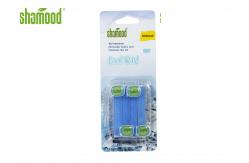 China Cool Wind Air Vent Perfume 4 Strips/Pack  Air Freshener Triple Refills supplier