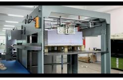 China Automatic Paper Ruling Machine With Tension Control System , From Reel To Sheet Pile supplier