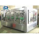 Stable Performance Glass Bottle Filling And Capping Machine 24 Rinsing Heads for sale