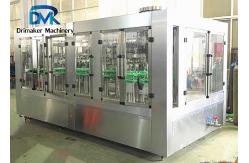 China Stable Performance Glass Bottle Filling And Capping Machine 24 Rinsing Heads supplier