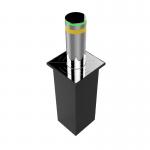 Automatic Mobile App Control Retractable Traffic Bollards 50m-100m Remote Control Distance