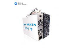 China SHA 256 Innosilicon Asic Miner , 3300W Innosilicon T3+57t Btc Miner supplier