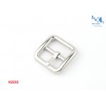 2 Inch Wide Belt Buckles , Heel Bar Buckle / Bag Accessories For Bag Making for sale