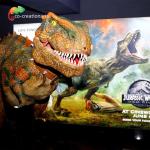 Customization 4.5 Meters Animatronic T Rex Costume With LED Light for sale