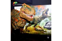 China Customization 4.5 Meters Animatronic T Rex Costume With LED Light supplier