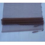 Lightweight Fireplace Spark Guard Curtains , Hanging Mesh Curtain Fireplace Screens 10 - 36
