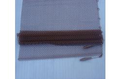 China Lightweight Fireplace Spark Guard Curtains , Hanging Mesh Curtain Fireplace Screens 10 - 36 supplier
