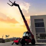 4ton Telescopic Forklift Handler Two Wheel Modes Easy To Purchzase for sale