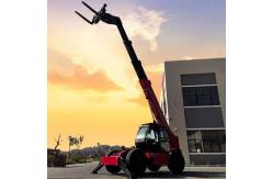 China 4ton Telescopic Forklift Handler Two Wheel Modes Easy To Purchzase supplier