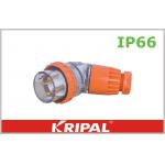 Orange 56 Series 500V Angled IP66 Plugs / Outdoor Plug Customized for sale