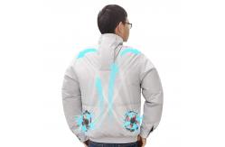 China 4XL Knitted Air Conditioned Shirts Breathable Ac Cooling Jacket supplier