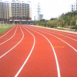 11mm Thickness SBR Reclaimed Rubber Jogging Track Non Pollution for sale