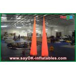 3m Party Inflatable Lighting Decoration Led Light Traffic Cone Nylon Cloth for sale