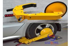 China Weather Resistant Passenger Car Wheel Clamps Lock With Adjustable Unique Keys supplier