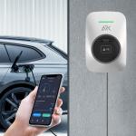 Home Use Smart Wallbox Ac Ev Charging Station 7kw 7.2kw 32A Type 2 Wall Mounted for sale