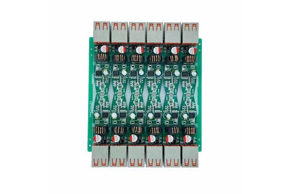 Black LCD PCBA Manufacturers Assembly Motherboard PCB Layout