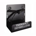 90 Degree Metal AED Wall Mount Bracket Black / Green Customization Available for sale