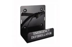 China 90 Degree Metal AED Wall Mount Bracket Black / Green Customization Available supplier
