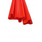 Wire Protection Durable Plastic Trunking PVC Red Outdoor Cable Trunking for sale