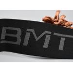 Wide Double Sided Logo Jacquard Elastic Band For Garments Custom 40mm