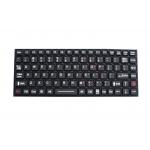 Emc Rubber Silicone Keyboard White Backlight 89 Keys For Ruggedized Computer for sale