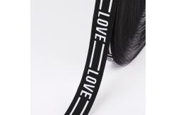 China 3cm Jacquard Elastic Ribbon And Webbing For Garment Accessories supplier