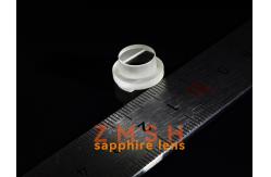 China Monocrystalline Synthetic Sapphire Optical Windows Glass With Step supplier
