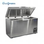 Single Temperature Deep Chest Freezer Supermarket Adjustable Foot Fridge for sale