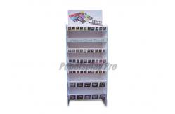 China Free Standing Cardboard Floor Displays , 7 Tier Chocolate Point Of Sale Display supplier