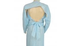 China Anti Dirt CPE Disposable Protective Clothing With Thumb Loop supplier