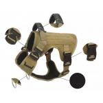 Oem Easy Walking Training Tactical Pet Harness Adjustable Chest Dog Harness