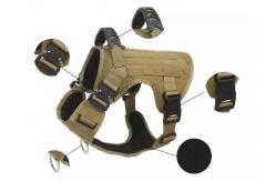China Oem Easy Walking Training Tactical Pet Harness Adjustable Chest Dog Harness supplier