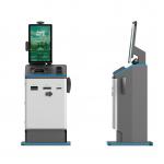 Hotel Self Check In Kiosk Free Standing With Document Scanning / Payment Collection for sale
