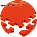 3/8inch  Interlocking Floor Pads / 80-90kg/M3 Childrens Play Mat Tiles for sale