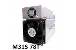 China Rectangle DDR 42J/T Asic Whatsminer M31S+ 78TH 80TH 3360W supplier