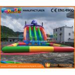 Outdoor Octopus Inflatable Water Pool Slip N Slide Water Sport Games PVC Tarpaulin for sale