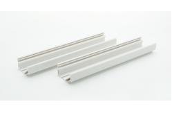 China Clear Plastic Tube Lamp Cover Led Light Tube Cover  Customized Transparent Tubelight Cover supplier