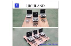 China Max Pressure 420 Bar Accurate Hydraulic Flow Meters With Data Display supplier