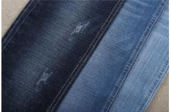China 10.8 Oz High Stretch Denim Fabric Crosshatch Cotton Spandex Jeans Fabrics supplier