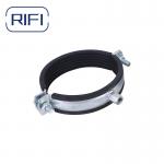 Carbon Steel Electrical Conduit Clamps Heavy Duty Pipe Clamp With EPDM for sale