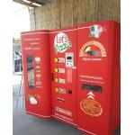 Fresh - Baked Pizza Vending Machine With Fast - Heating Oven For Office Buildings for sale