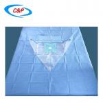 Orthopedic Knee Arthroscopy Drape In Blue / Green Soft OEM Service Available for sale