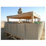 Portable Welded Square Military Sand Wall Hesco Barrier 3x3 Inches for sale