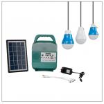IP55 6000mah 3 Watt 6 Volt Solar Radio Light Kit For Camping