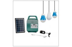 China IP55 6000mah 3 Watt 6 Volt Solar Radio Light Kit For Camping supplier