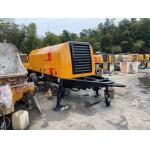 Used Shacman Trailer Concrete Pump Mixer Max Delivery Height 250M 6000 Kg for sale